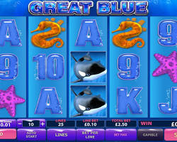 918Kiss Great Blue Slot Game